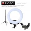 Triopo 36cm LED Körfény - 3200-5500K Körlámpa Ringlight