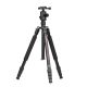 TRIOPO M-2808 Alumínium Tripod/ Monopod +D2A Gömbfej (165cm Állvány) - Fekete