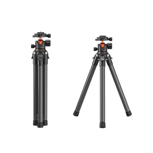 TRIOPO TS-255N Carbon Fiber Szénszálas Tripod +X2 Gömbfej (157cm Állvány)