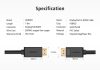 UGREEN 4K Displayport (DP)-HDMI Adapter, Átalakító Kábel (2m) [DP101]