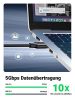 UGREEN USB 3.0 Hosszabbító Kábel (1m) [US129]