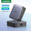 UGREEN 200W Nexode 4xUSB-C (Type-C) / 2x USB-A Töltő - Charger [CD271]