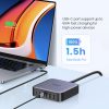 UGREEN 200W Nexode 4xUSB-C (Type-C) / 2x USB-A Töltő - Charger [CD271]