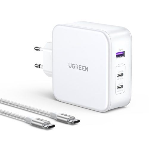 UGREEN 140W Nexode 2xUSB-C (Type-C) / USB-A Töltő - Charger [CD289]