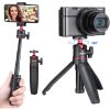 Ulanzi MT-08 teleszkópos kézi mini Tripod - kinyitható gömbfej állvány -fehét