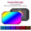 Ulanzi VL60 LED RGB Mini Lámpa - 2500-9000K RGB Színes Kamera fény - 2450mAh