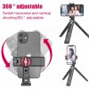 Ulanzi ST-27 Mobiltelefon/ Táblagép Fém mount Állvány Átalakító Rögzítő Clip - 360° Cold Shoe O