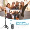 Ulanzi SK-03 All-In-One 160cm Akciókamera & Okostelefon/ Kamera Selfie bot / Monopod / Tripod - Bluetooth Távirányítós Szelfi Stick