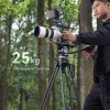 Ulanzi VideoFast Carbon Fiber tripod / kameraállvány - nagy teherbírású állvány +videó fluid fej (78,5-164 cm)