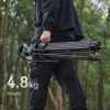 Ulanzi VideoFast Carbon Fiber tripod / kameraállvány - nagy teherbírású állvány +videó fluid fej (78,5-164 cm)