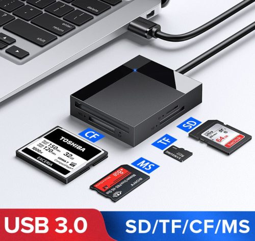SD MicroSD memóriakártya olvasó