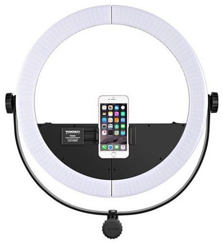 Yongnuo 42cm LED Körfény -30W 1536LM 3200-5600K 2.4Ghz Mobiltartós Körlámpa Ringlight (YN508S)