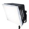 Yongnuo YN6000 LED Videó Lámpa -50W 4650LM 3200-5600K Fotós Light & Softbox-Kit