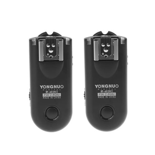 Yongnuo RF603-C1 Canon Vakukioldó & Vevő  2.4Ghz Rádiós Távkioldó -TTL Flash Trigger & Receiver (2.4mm)