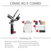 Zhiyun CRANE M2S COMBO Gimbal -Kamera Stabilizátor